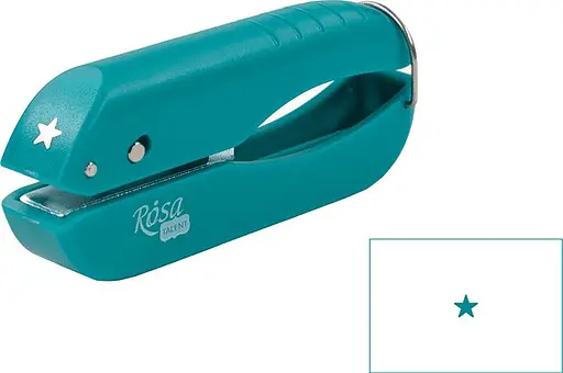 Фігурний діркопробивач, Зірка, 0,64 см, Rosa Talent - фото 1