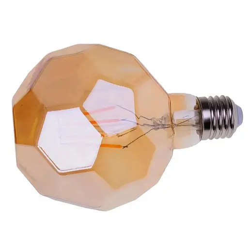 Лампа Brille світлодіодна LED 6W E27 COG WW LB Amber 220 В