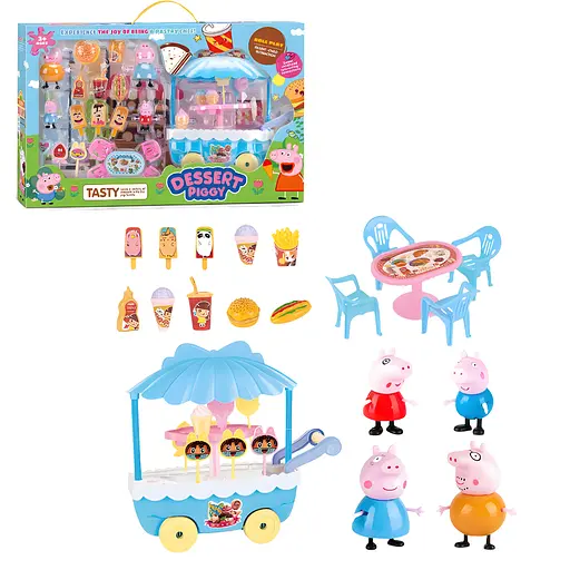 Игровой набор Свинка Пеппа киоск с мороженным с фигурками (K7131024) - фото 3