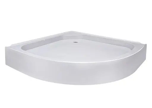 Набор Lidz Душевая кабина Latwa SC80x80.SAT.LOW.FR, полукруглая, стекло Frost 4 мм + Душевой поддон Kapielka ST80x80x15 - фото 10