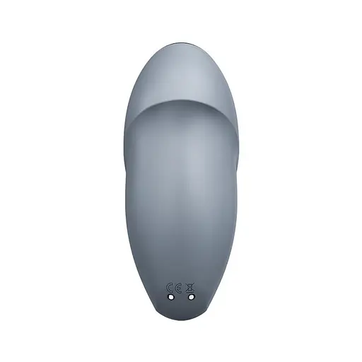 Вібратор для клітора Satisfyer Tap Climax 1 11 см сірий - фото 2
