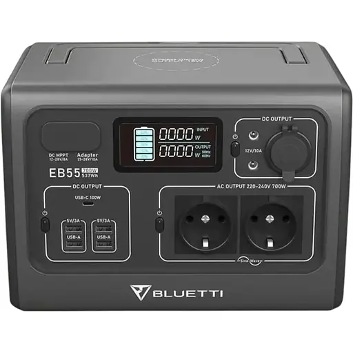 Портативная зарядная станция Bluetti EB55 700W/536Wh - фото 1