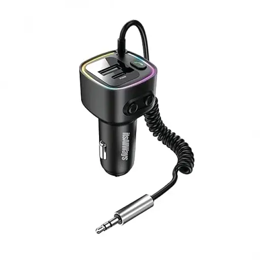 Автомобільний зарядний пристрій ITSALLWAYS AW-BT01 Black - фото 2