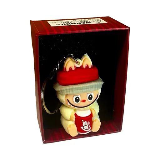 Брелок-сюрприз Labubu 7 см Кока-Кола, різні кольори (LX30-02) - фото 4