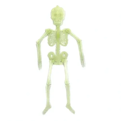 Скелет підвісний білий що світиться - фото 1