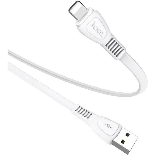 Кабель Hoco X40 Noah charging data cable for Lightning Білий