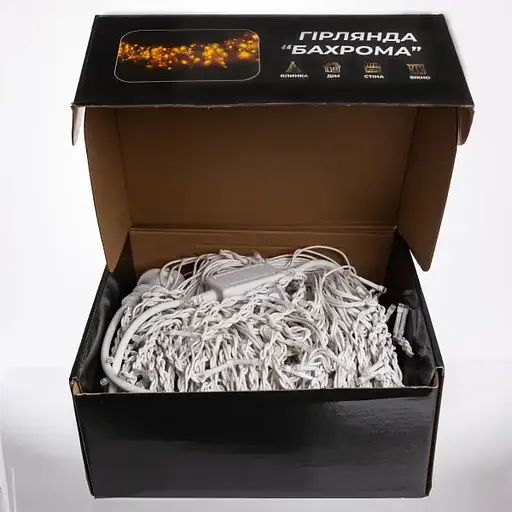 Уличная гирлянда Бахрома GarlandoPro 36 м 600 LED белая проволока Мультиколор 36MWML - фото 5