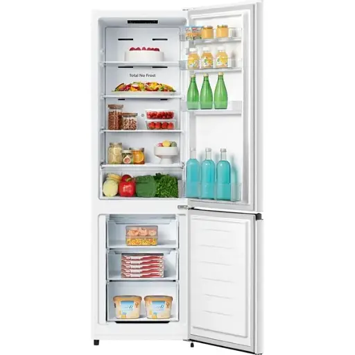 Холодильник Gorenje з нижн. мороз. камерою 180х55х56 см 2 двері 188(67) л А++ NoFrost Plus білий - фото 3