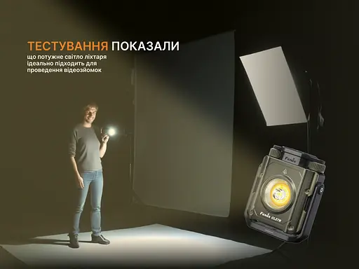 Фонарь прожекторный Fenix CL27R (Зеленый) - фото 10