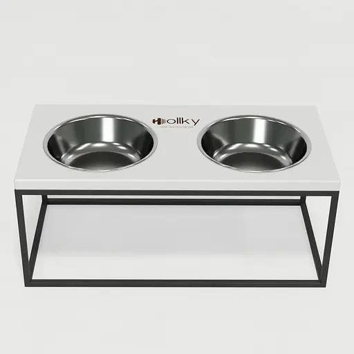 Hollky Base XL20 — миски на підставці для великих собак (2 × 1,8 л) - фото 7