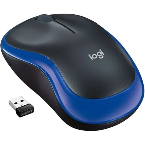 Миша Logitech M185 Blue USB