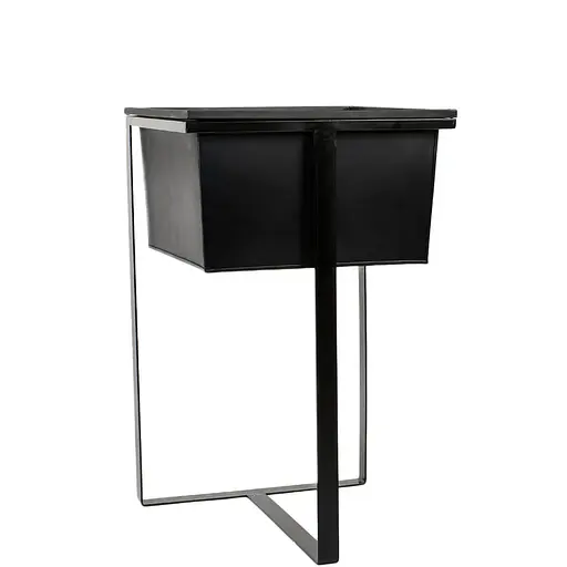 Кашпо Engard на металевій підставці 36х36х59/36х36х20 см (ME-01) - фото 3