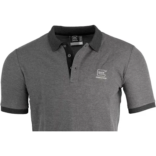 Футболка Glock Workwear Collection Polo Shirt. S Grey - фото 4