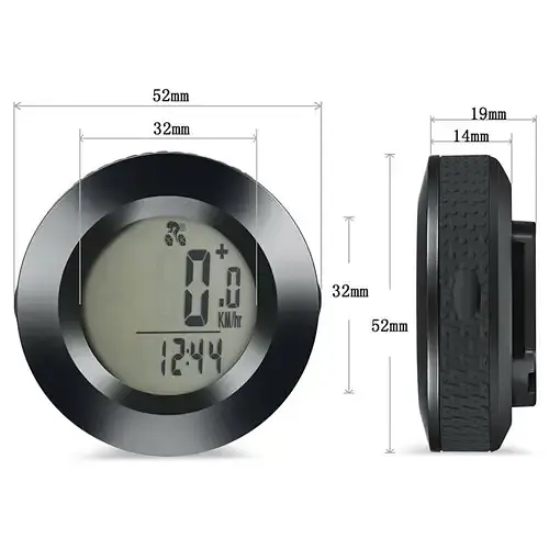 Велокомпьютер Bicycle Computer NO:997/995 с тремя цветами подсветки экрана (19 функций) - фото 7