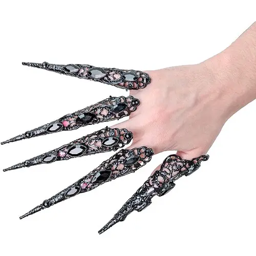 Когти в камнях Cristal, в наборе 5 шт - фото 3