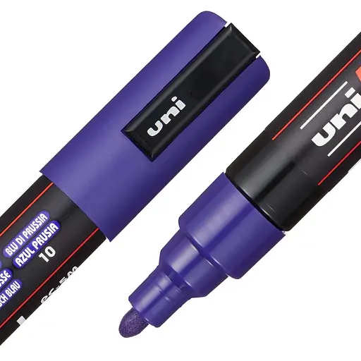 Набор маркеров Uni Posca Dark Color 1.8-2.5 мм 8 шт. (PC-5M DARK COLOR 8C) - фото 4