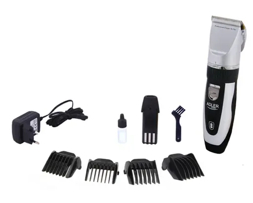 Машинка для стрижки животных 4 насадки Adler AD 2823 - фото 6