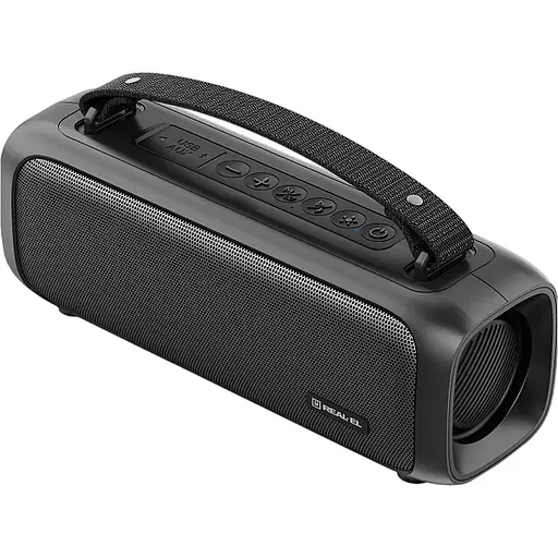 Портативна акустика Real-El X-717 Black (EL121600021) [134892] - фото 5