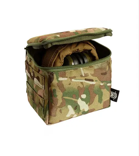 Підсумок захисний для тактичних активних навушників на MOLLE | Чехол для захисту та перенесення - фото 1