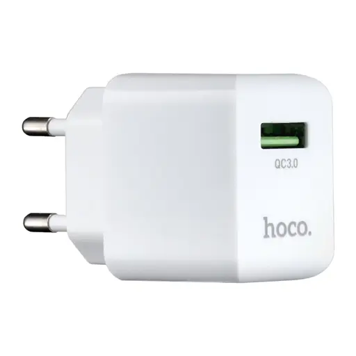 Сетевое зарядное устройство для C98A Proton single port QC3.0 charger ( EU ) Белый - фото 1
