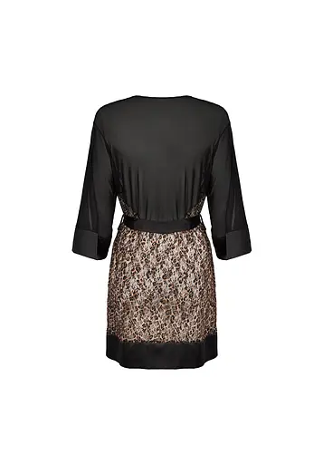 Пеньюар Obsessive Allunes 2XL/3XL леопардовий - фото 6