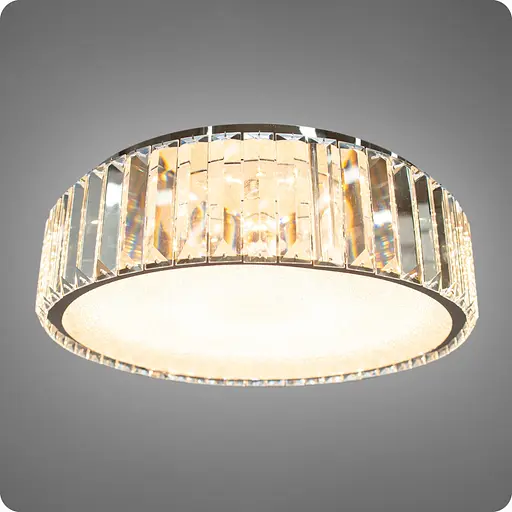 Люстра кришталева світлодіодна 517 Dlight 25Вт Хром (01523) - фото 2