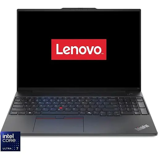 Ноутбук Lenovo 16'' ThinkPad E16 Gen 3, IPS, Ultra 7 255H 5.10GHz, 16 cores, 16GB DDR5, 3 TB