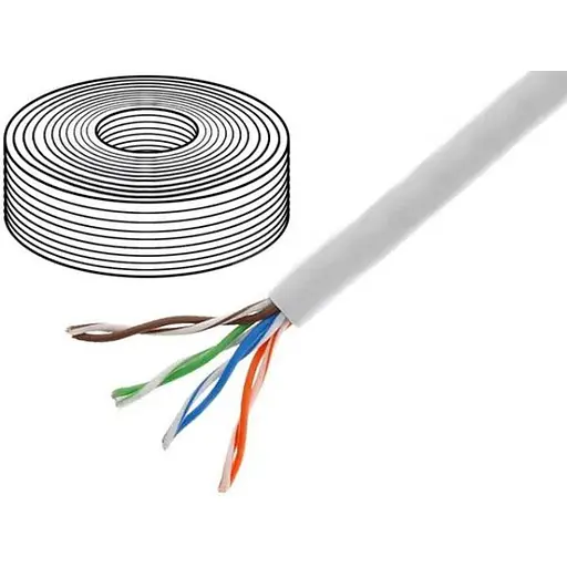 Кабель витая пара UTP 5е ATcom (бух.305м) медь