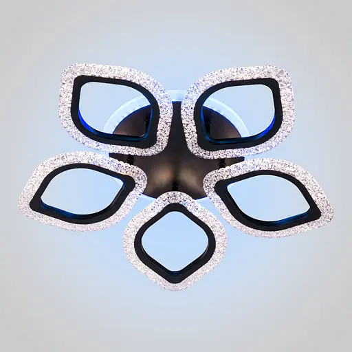 Люстра світлодіодна V K39207-5-TL BK - фото 10