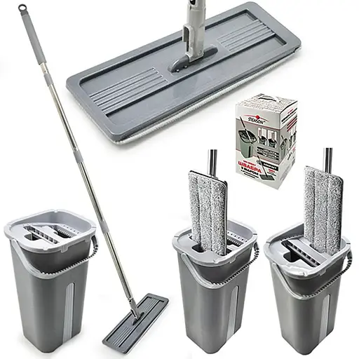 Швабра с ведром и автоматическим отжимом MH-3554Y