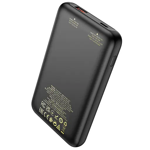 Портативний ЗП Power Bank Hoco Q21A Great 22.5W+PD20W 20000 mAh Black - фото 2