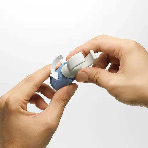 Вибратор на палец Tenga SVR One BLUE - фото 4