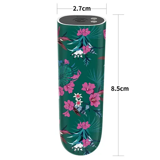 Вибратор для клитора Lovetoy Antheia Massager 8.5 см зеленый - фото 7