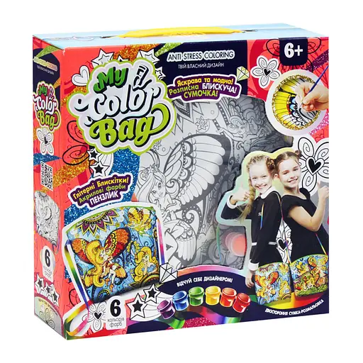 Комплект для творчості "My Color Bag" mCOB-01-01-05U Укр Феї