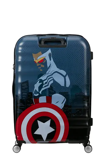 Чемодан 77 См American Tourister WAVEBREAKER DISNEY CAPTAIN AMERICA CITY 77x52х29 31C*03022