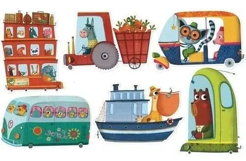 Настольная игра Djeco Бата пазл (Batapuzzle) (DJ05125) - фото 2