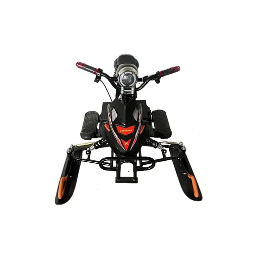 Електроснігохід Crosser S-1  (800W, 48V, 20Ah) на амортизаторах чорний - фото 2