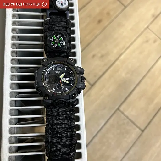 Годинник Besta Life Pro AllBlack з компасом - фото 12