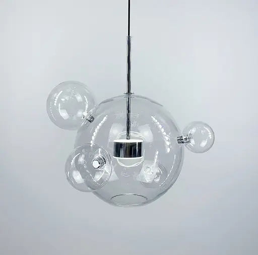 Подвесной светильник-молекула Ø 30 см + 4 шарика в хроме | Line F | Ст. AA397-300+4 CH+CL - фото 5