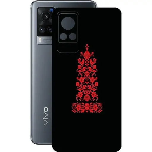 Захисна плівка StatusSKIN для Vivo X60 5G Корпус Вініл Вишиванка 1 - фото 1