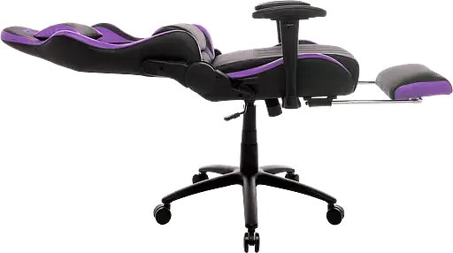 Геймерское кресло GT Racer черное с фиолетовым (X-2534-F Black/Violet) - фото 6