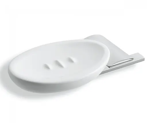 Мыльница Stilhaus Aria настенная белая Ar09/08Bi, Белый - фото 1