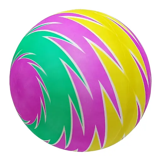 М'яч дитячий "Веселка" MS 3739(Yellow) розмір 9 дюймів