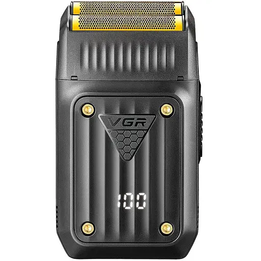 Електробритва VGR V-363 шейвер, подвійне лезо, LED display, Box