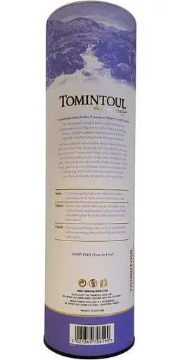 Віскі Tomintoul Pedro Ximenez Sherry Cask Finish 17 yo Single Malt Scotch Whisky 2005 46% 0.7 л в коробці - фото 5