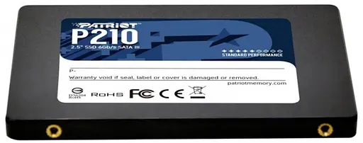 Накопичувач SSD 512GB Patriot P210 2.5 SATAIII TLC (P210S512G25) - фото 2