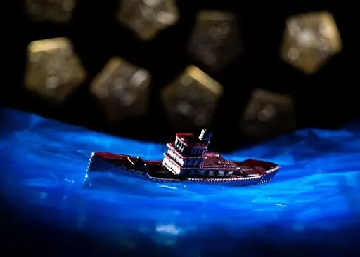 Аксесуар Games 7 Days Металевий корабель для гри Сплячі Боги Metal Ship Sleeping Gods укр. (SB005U) - фото 3