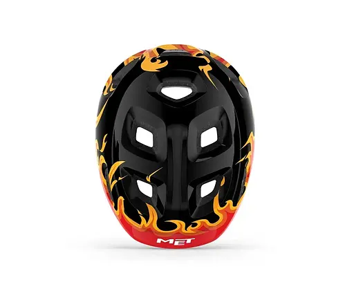 Шолом Met Hooray CE Black/Fire XS (1052-3HM 144 CE00 XS BF1) - фото 2