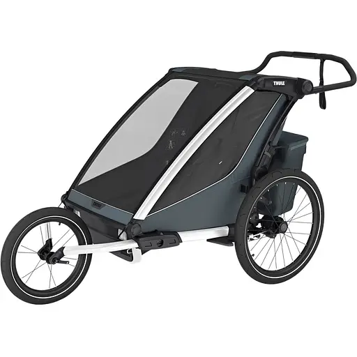 Дитяча коляска Thule Chariot Cross 2 Double (Dark Slate) (TH 10201035) - фото 2