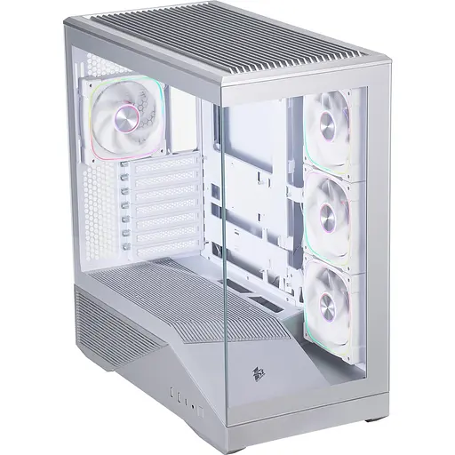 Корпус 1stPlayer GM7-SV-3FN7R-W-1FN7-W Silver - фото 9